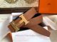 AAA Grade Hermes Reversible Brown And Black Leather Belt - Brushed Gold H Buckle (2)_th.jpg